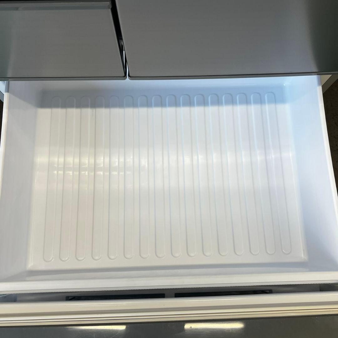 133 冷蔵庫　大型　シャープ　500ℓ 両開き　シルバー　安い　中古　設置無料