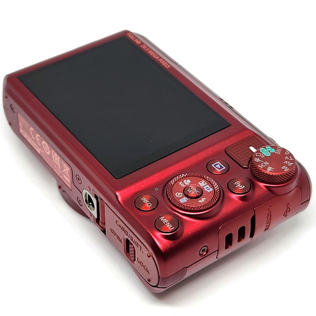 【美品】 Canon PowerShot SX720 hs レッド 動作品