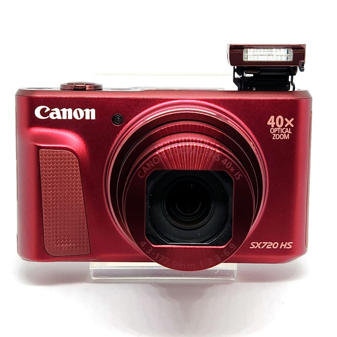 【美品】 Canon PowerShot SX720 hs レッド 動作品