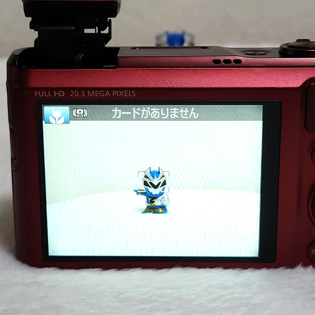 【美品】 Canon PowerShot SX720 hs レッド 動作品