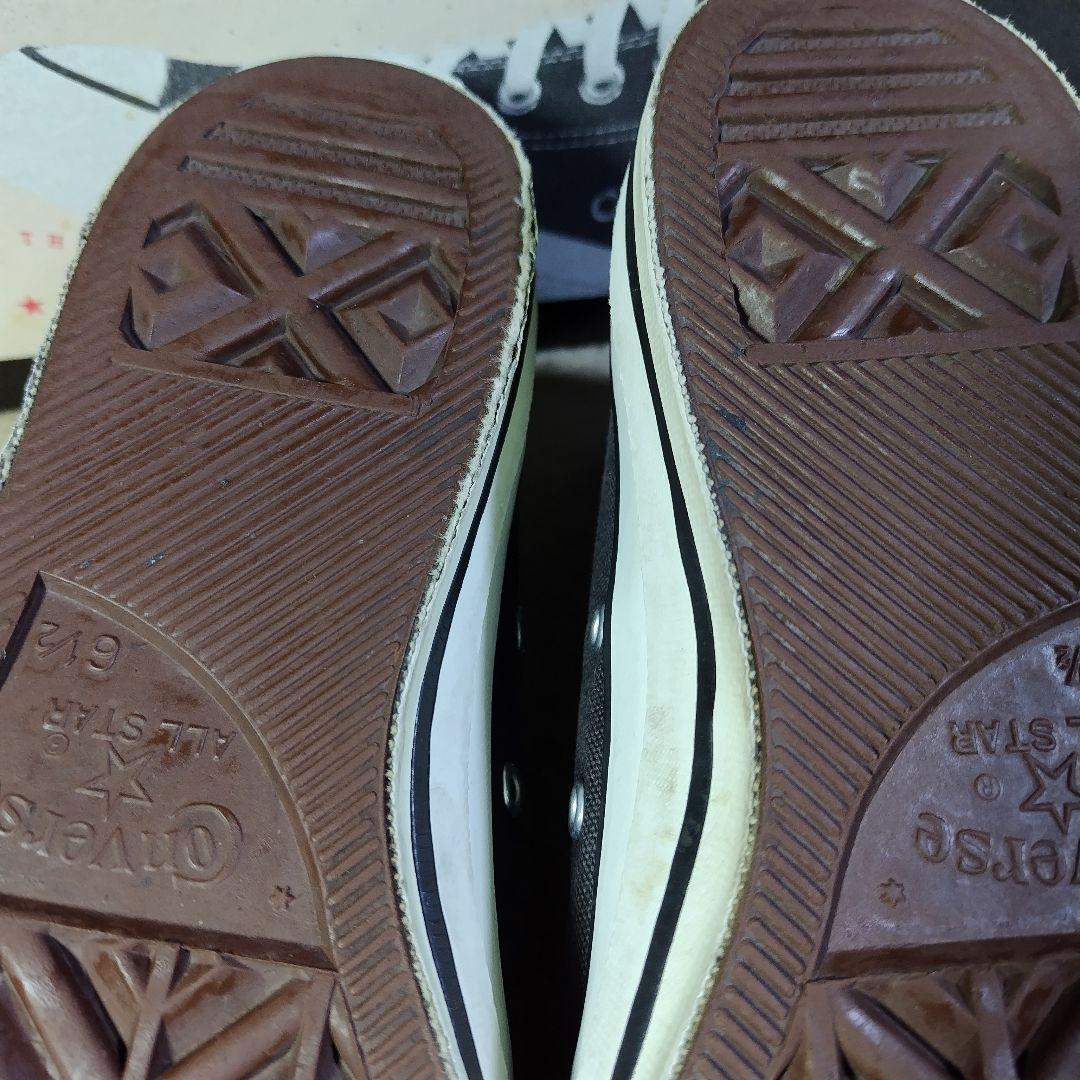 90s USA製 Converse All Star Hi Black 25cm