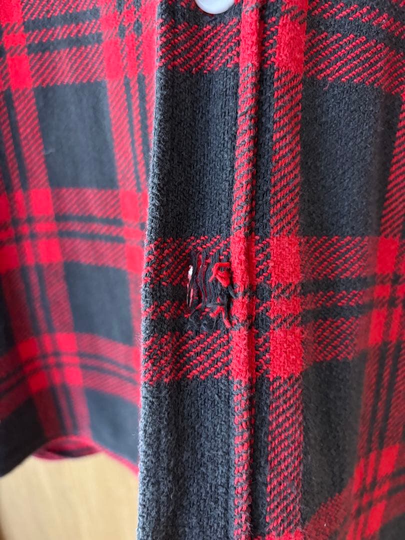 Washington Dee Cee マチネル ビンテージネル 黒赤 好配色