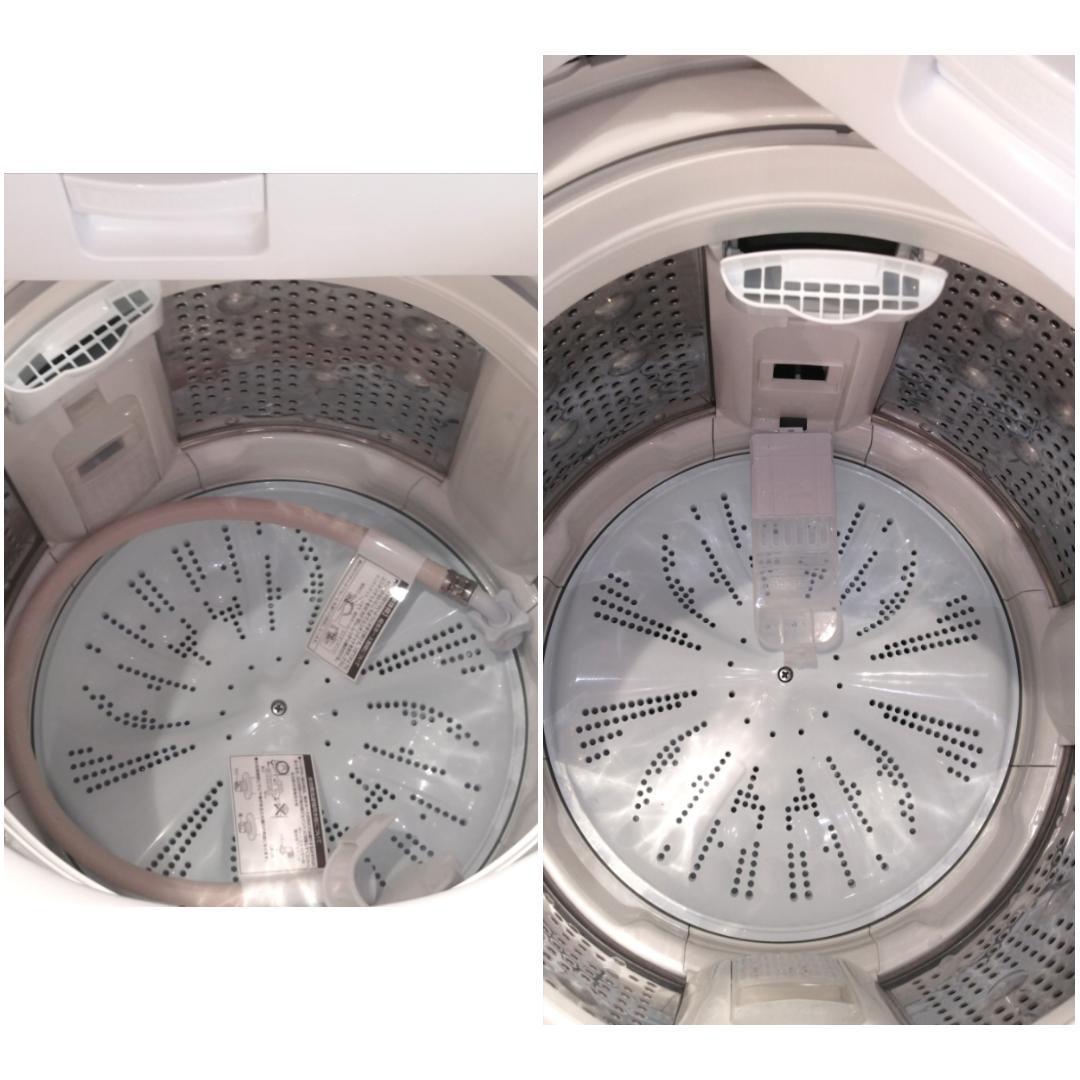 【極美品】 洗濯機 日立 BW-V70F 2021年 ガラストップ 7kg