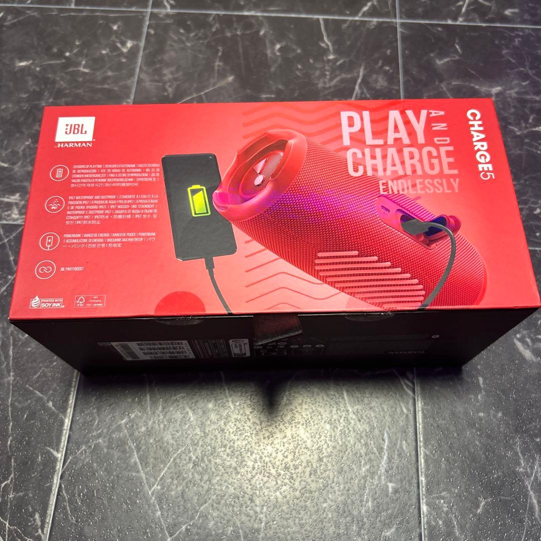 JBL CHARGE5 赤色