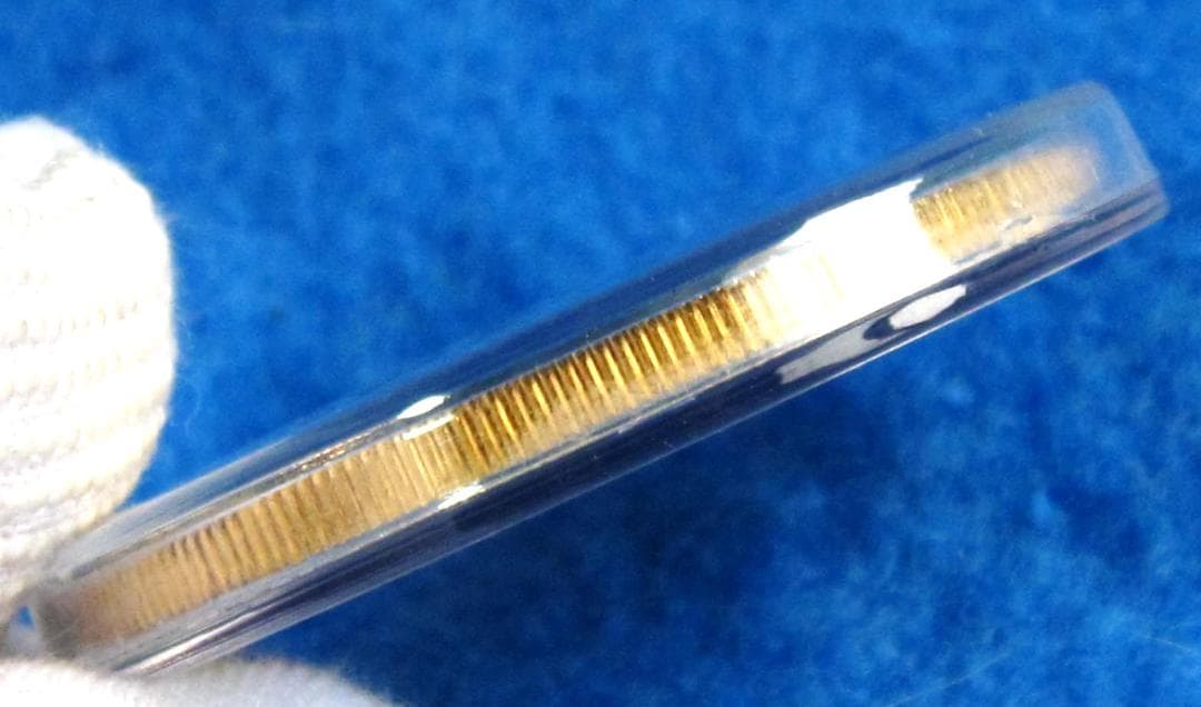 ０３年　カラー　アメリカンシルバーイーグル　１オンス銀貨　アメリカ合衆国憲法記念