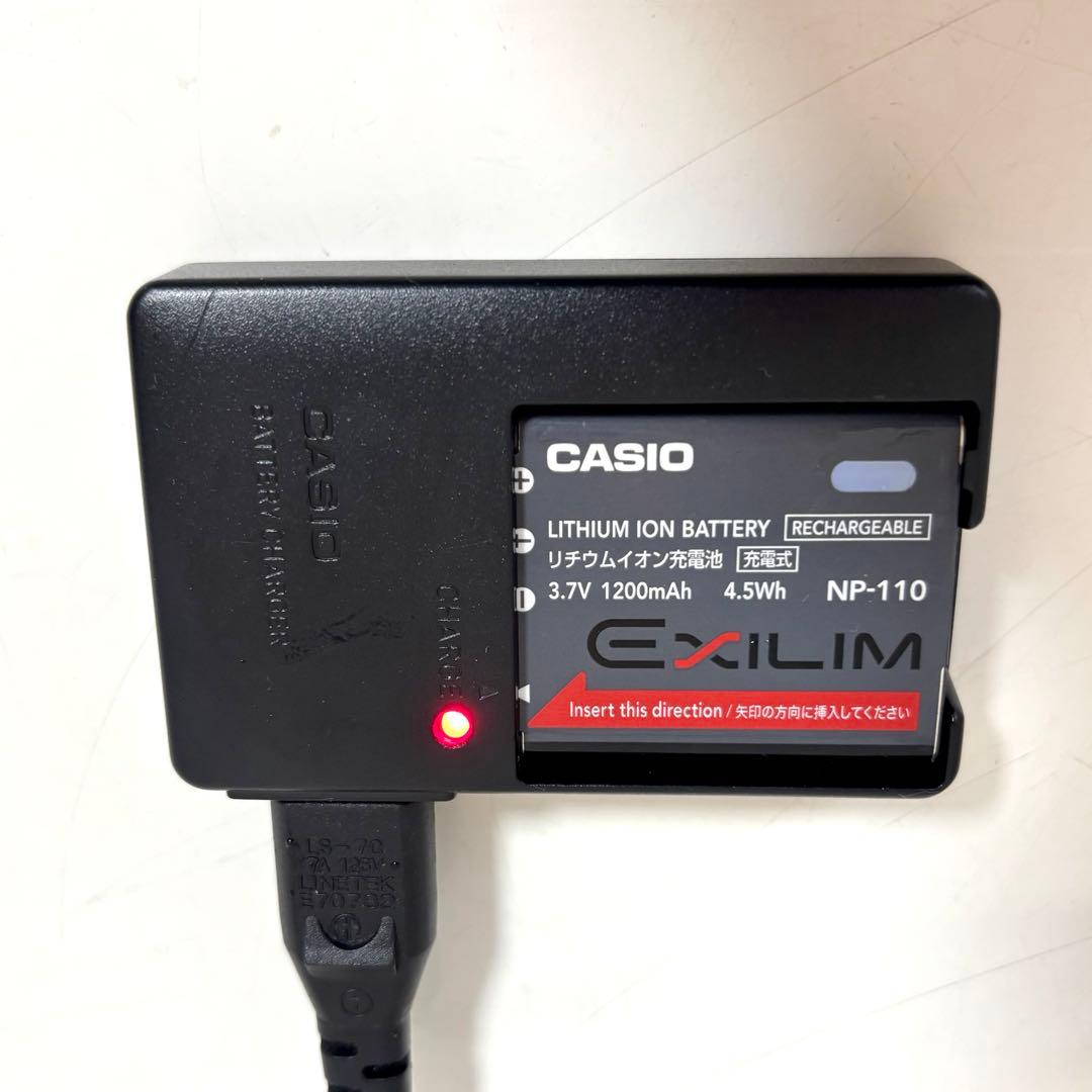 カシオ EXILM デジタルカメラ デジカメ EX-Z2000 充電器 セット