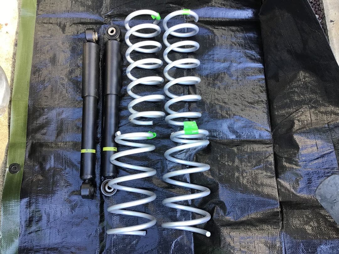 FAFリフトアップスプリングセット（DA17W・V）ジムニーリアショック付