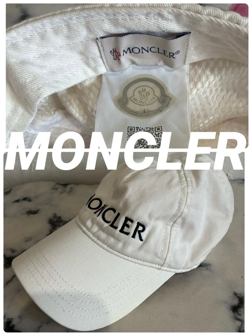 モンクレール　キャップ　ベースボール　日本製　男女　シンプル