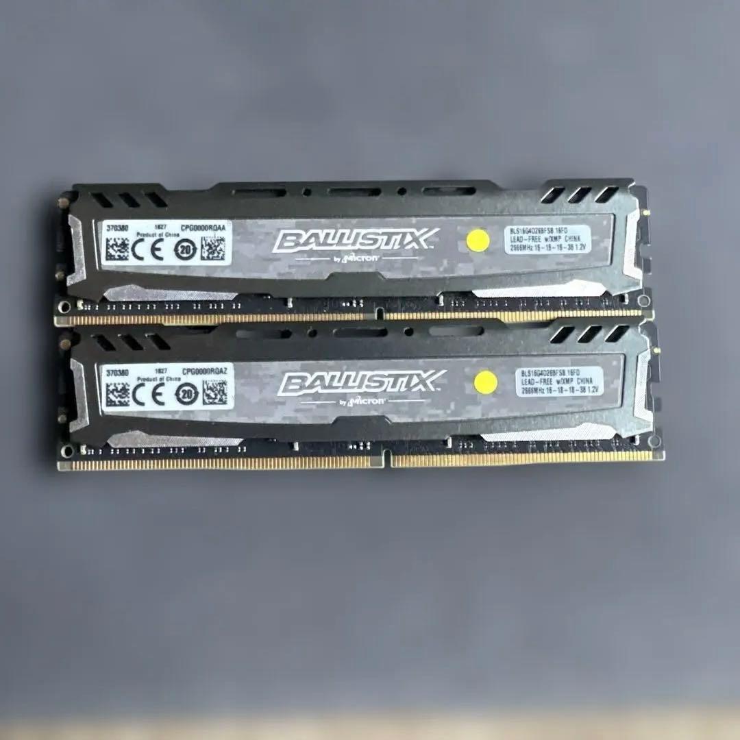 Crucial メモリー DDR4 2666MHz 32GB②