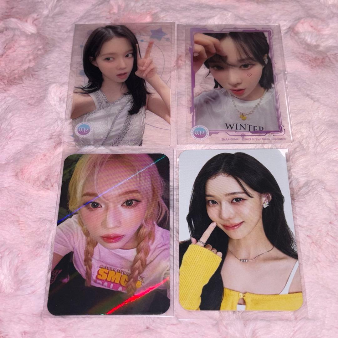 aespa ウィンター トレカ fc 継続特典 myj