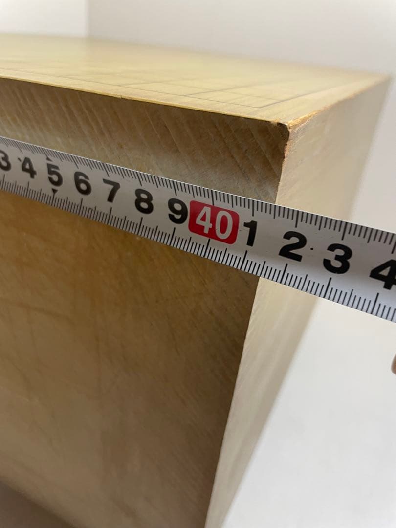 囲碁盤　脚付碁盤 厚さ約20cm へそ 蓋付