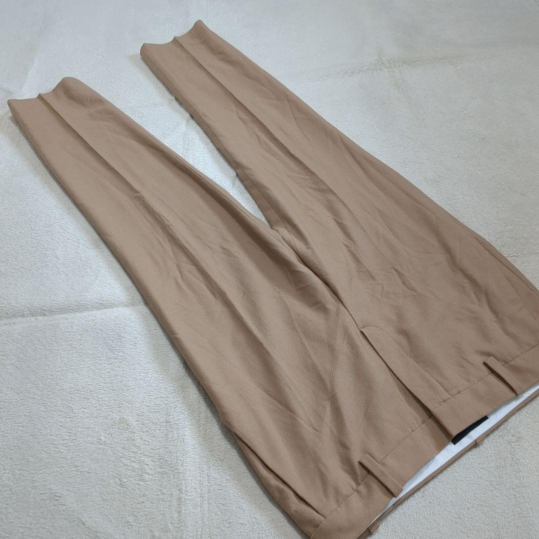 美品 セオリー サクソニー パンツスーツ セットアップ ベージュ 2サイズ
