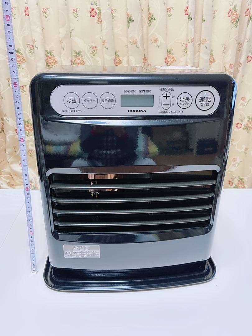 CORONA コロナ石油ファンヒーター FH-G32YA2 動作確認済み　黒