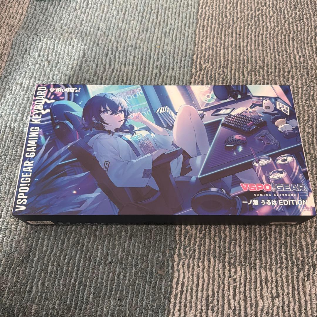 VSPO! GEAR ゲーミングキーボード　一ノ瀬うるはモデル