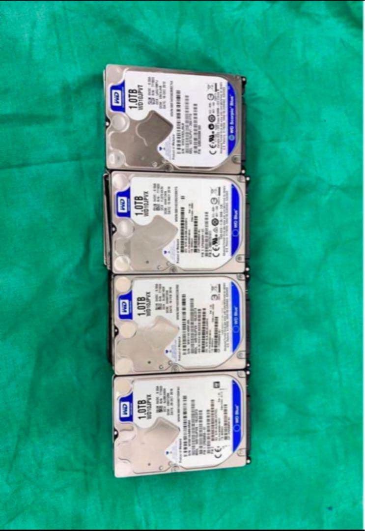 HDD 1TBGB×10個　動作確認済み