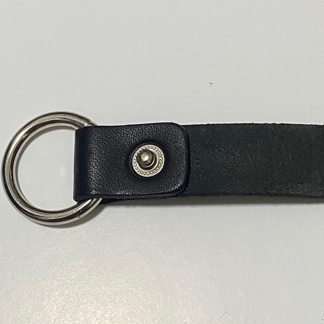 THEREALMcCOY'S レザー　キーホルダー　キーリング　ブラック