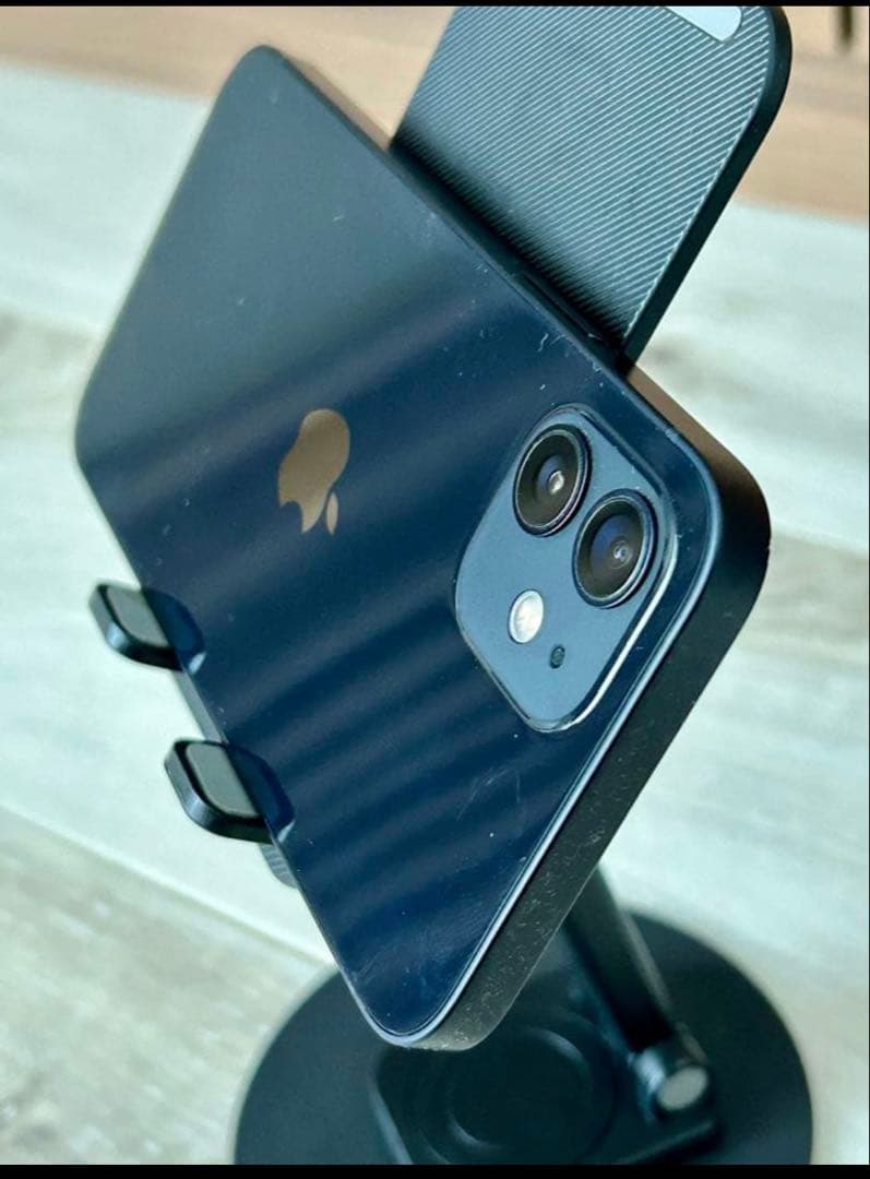 【美品】Apple iPhone 12 ブラック 64G SIMフリー