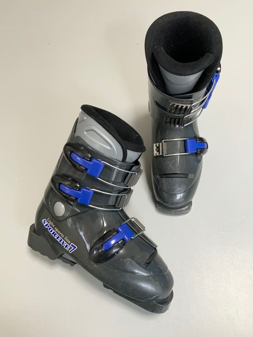 スキー4点セット　BXB 板150cm／ブーツ24cm-24.5cm