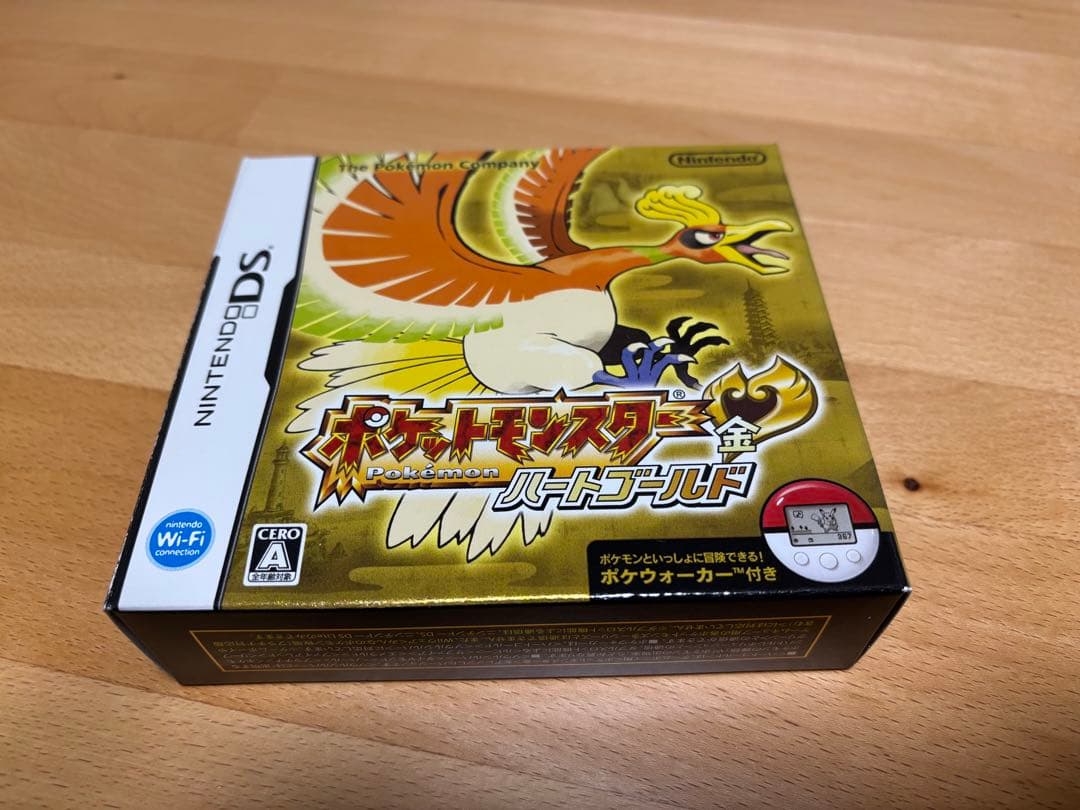 【箱・特典付／美品】ポケットモンスター ハートゴールド