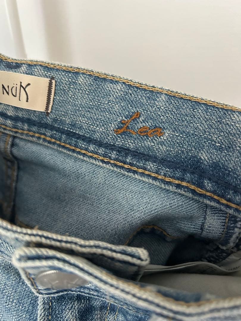 Yanuk 定番　ボーイズストレート\" LEA \"トリックヴィンテージサックス