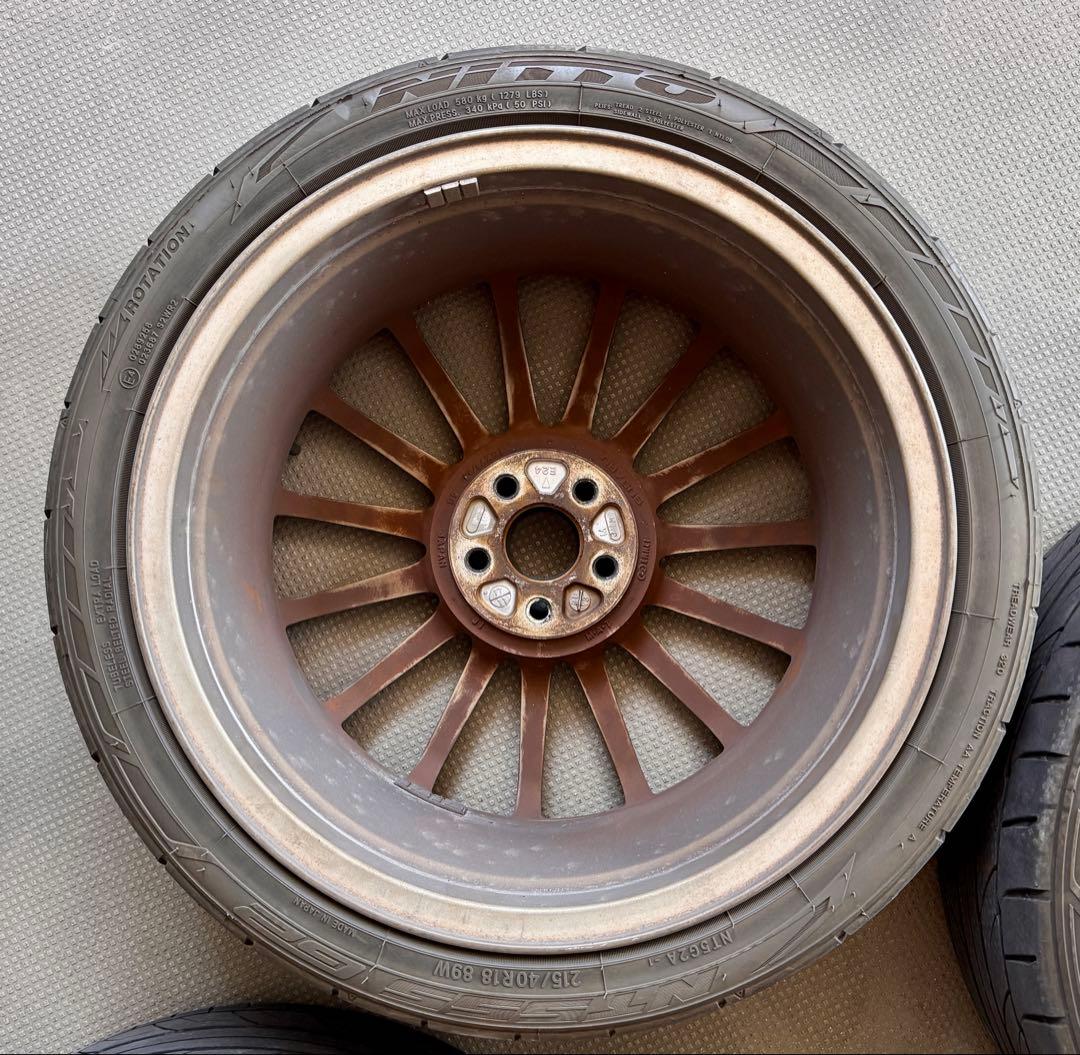 STI ENKEIホイール 18inch NITTO NT555 G2 送料込