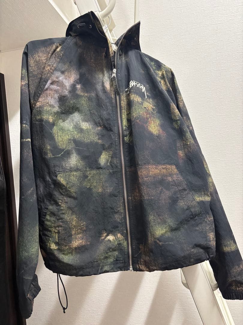 Stüssy カモフラージュ ナイロンジャケット