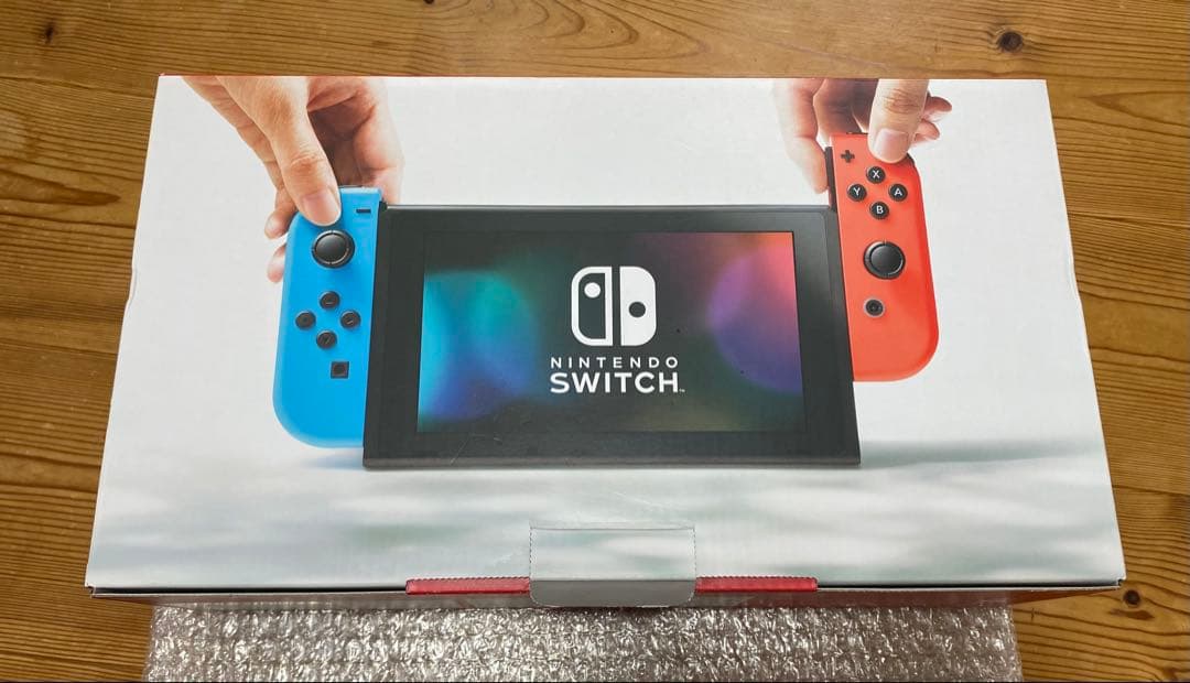 【完品】Nintendo Switch バッテリー強化　ネオンレット　ブルー