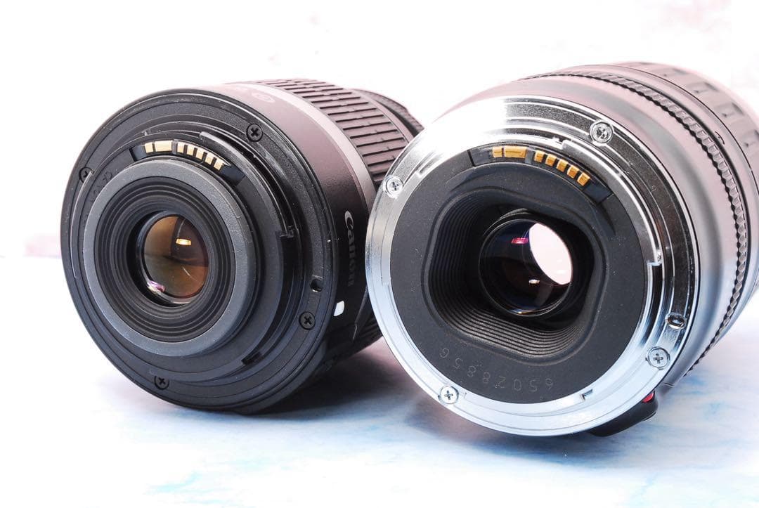 キャノン Kiss X7i☆手ぶれ補正標準＆超望遠レンズ付☆一眼レフカメラ