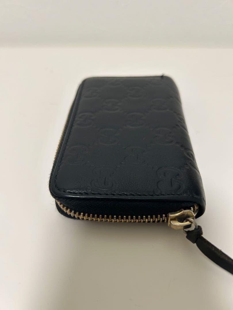 GUCCI ブラック GGパターン ケース