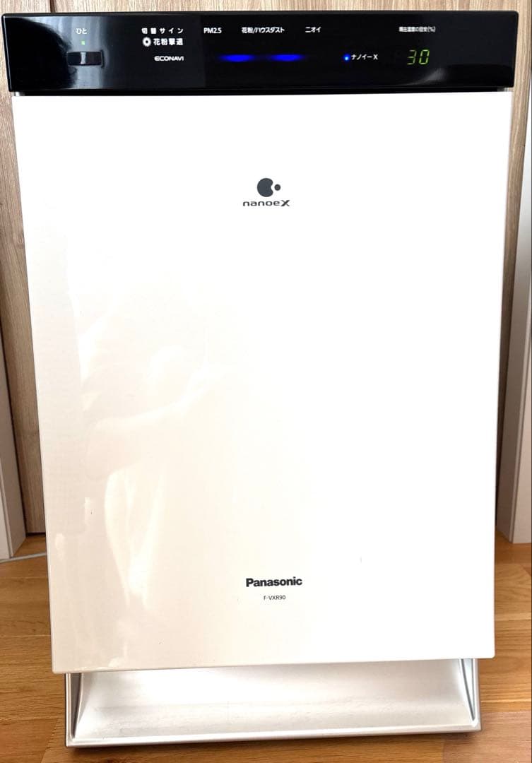 【値下中12/11まで】Panasonic加湿空気清浄機ホワイトF-VXR90