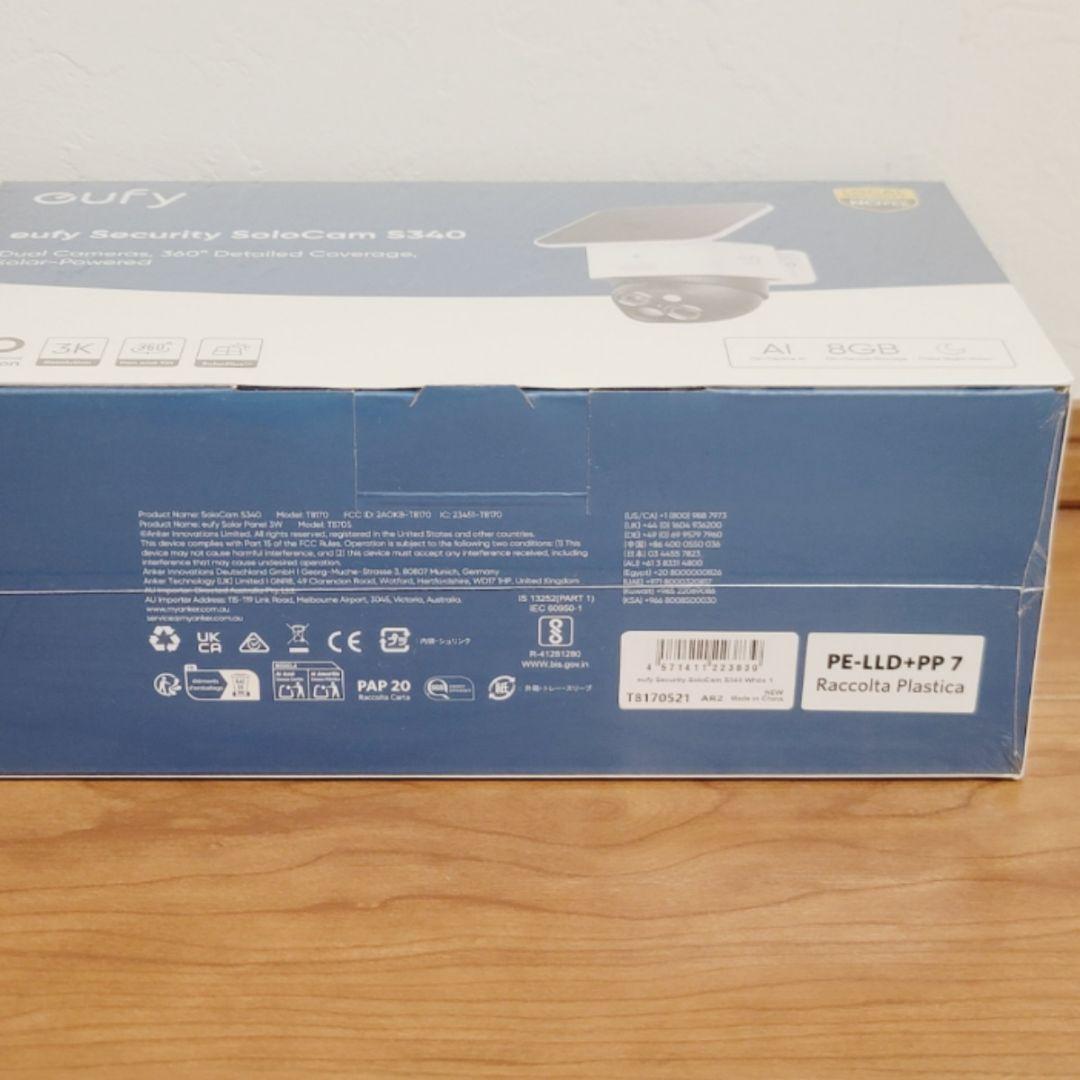 Anker アンカー Eufy 屋外カメラ S340　T8170521