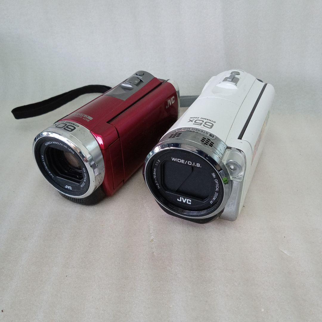 JVC　ビデオカメラ　本体　2台　動作未確認　未清掃