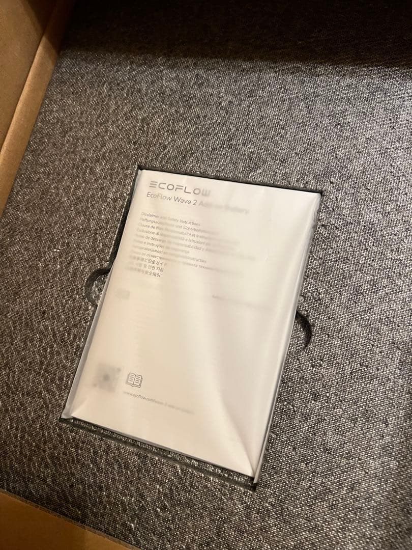 EcoFlow Wave 2 本体＋バッテリー＋延長ダクト！