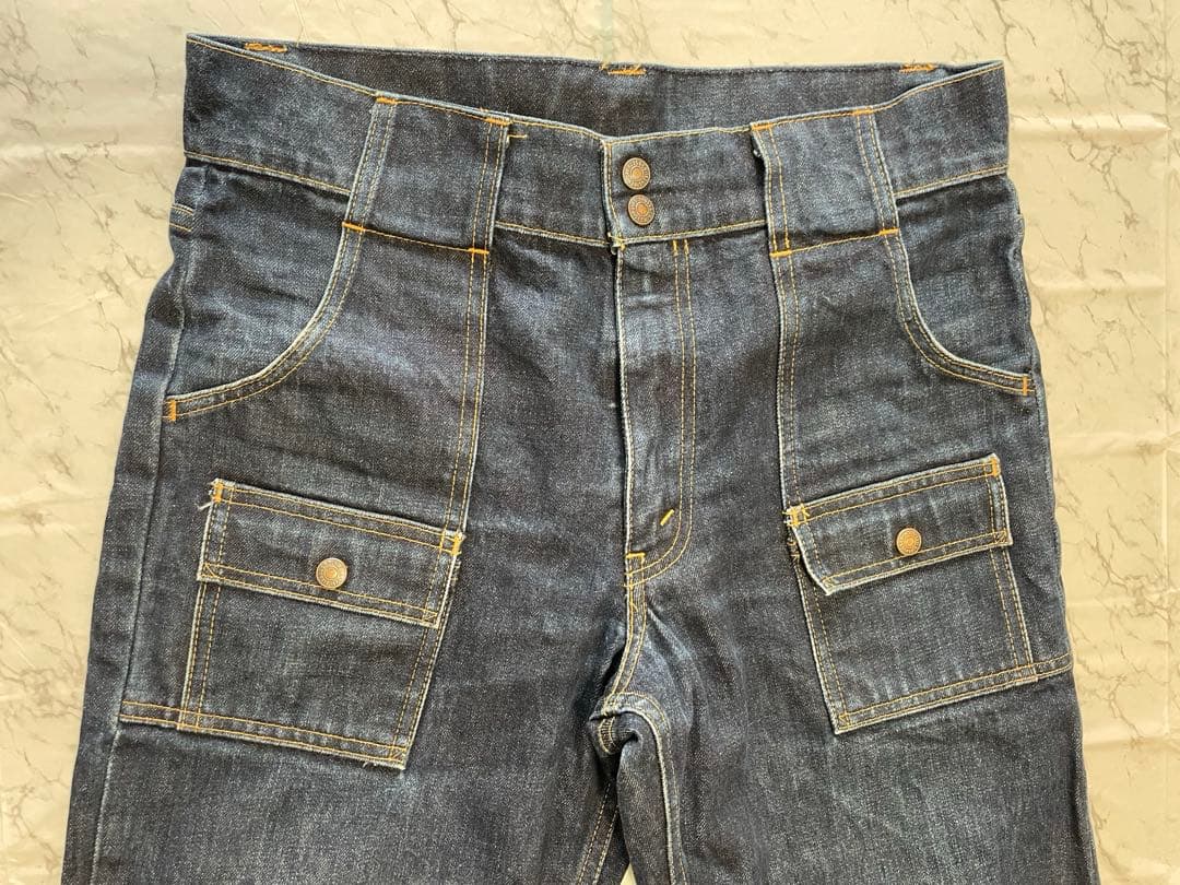 Levi’sVintageClothing 濃紺 デニムブッシュパンツ BIGE