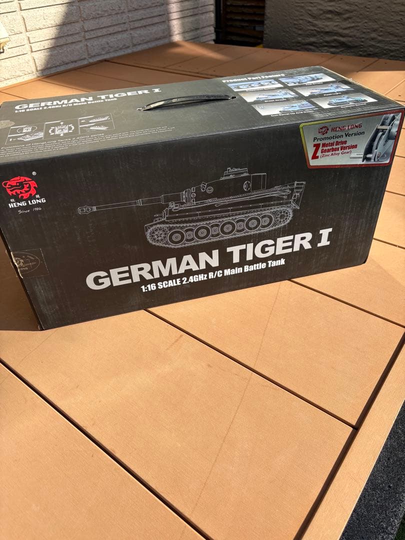 1/16henglong タイガ-I前期戦車