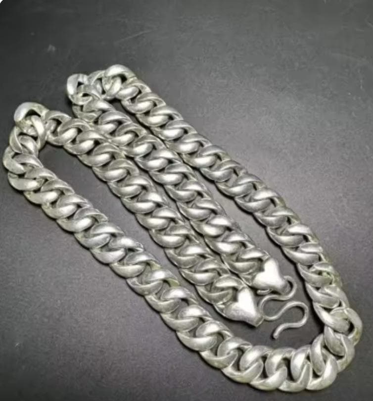 S925刻印 喜平ネックレス 約177g 重量級 ヴィンテージ メンズ　2