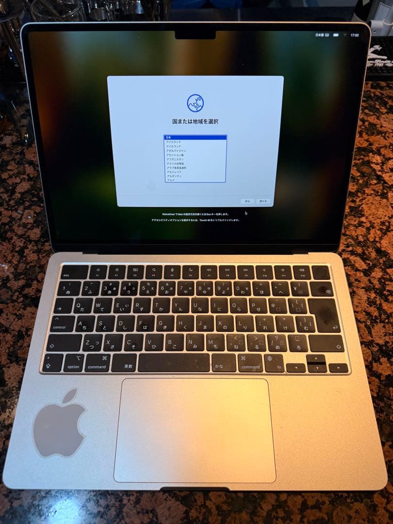 AppleMacBook Air M2 シルバー 13.6インチ2022