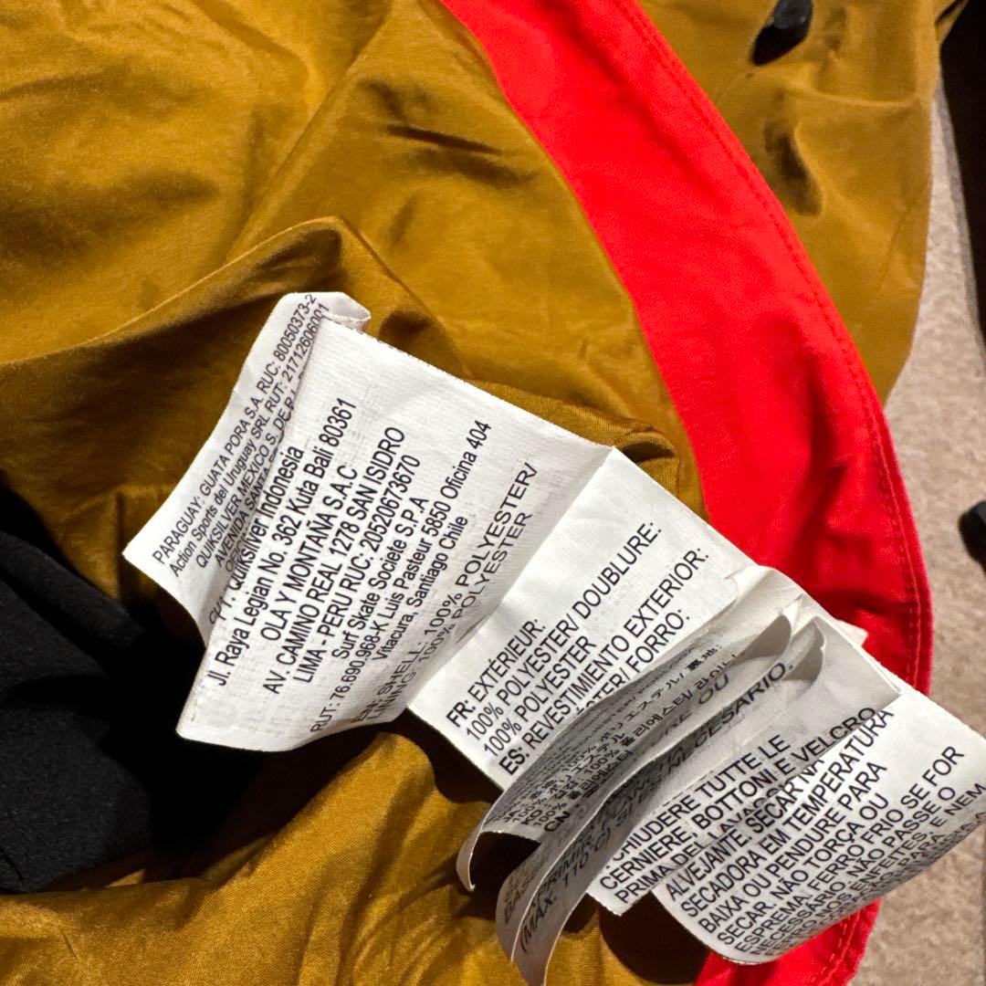 Quick silver スノーボードウェア　ジャケット　gore-tex M