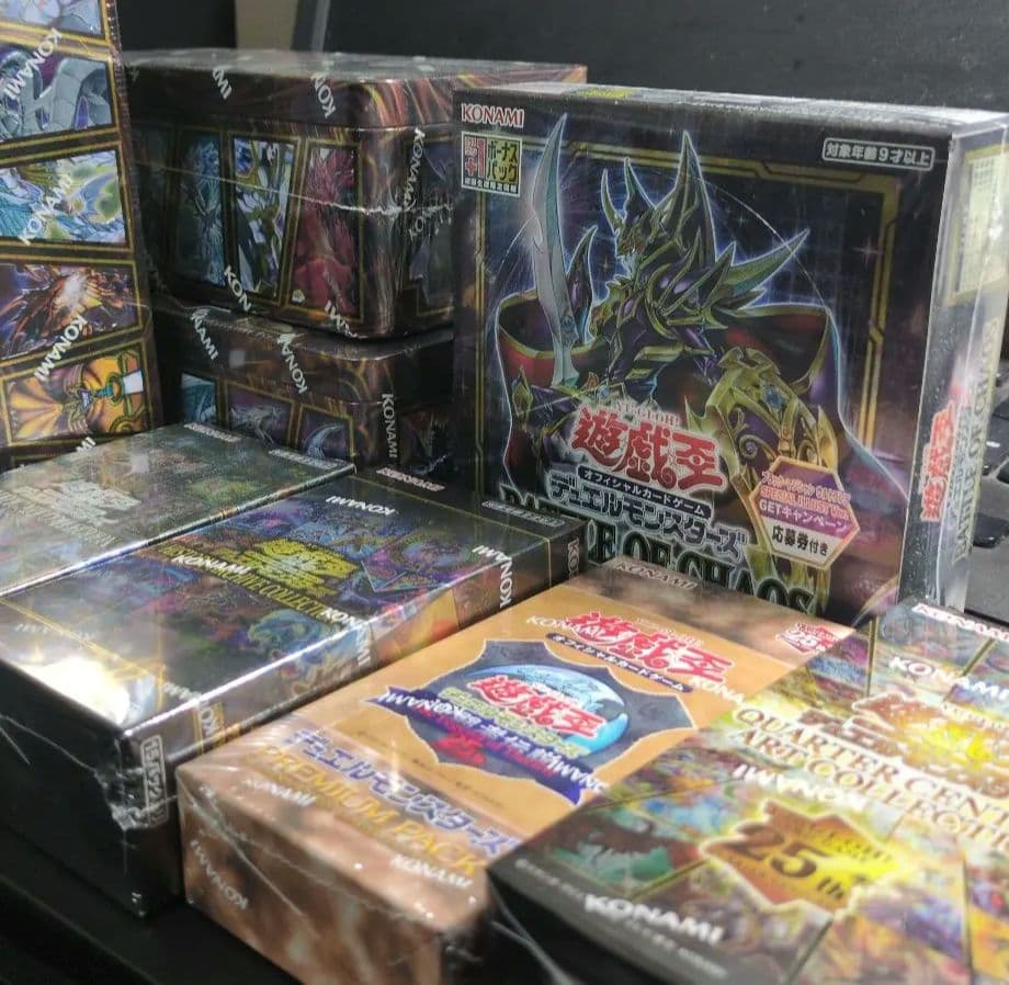 遊戯王 シュリンクつきBOX