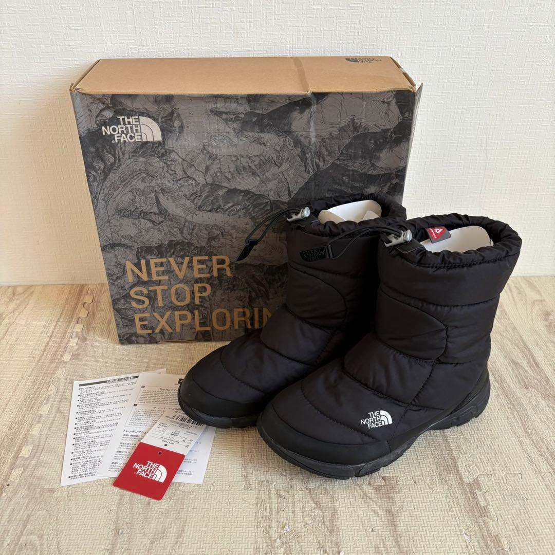 ノースフェイス ヌプシ ブーティ ライト ウォーター ブラック レディース 24
