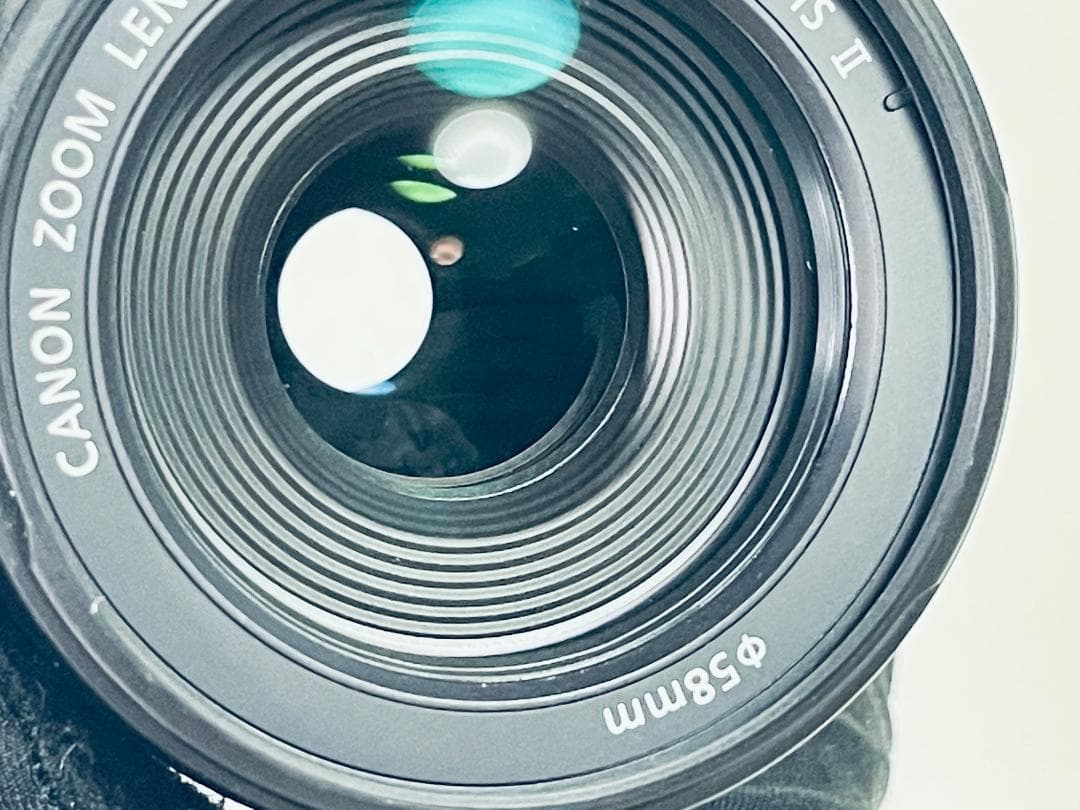 美品☆キャノン EF-S 55-250mm IS II☆手ブレ補正付望遠レンズ