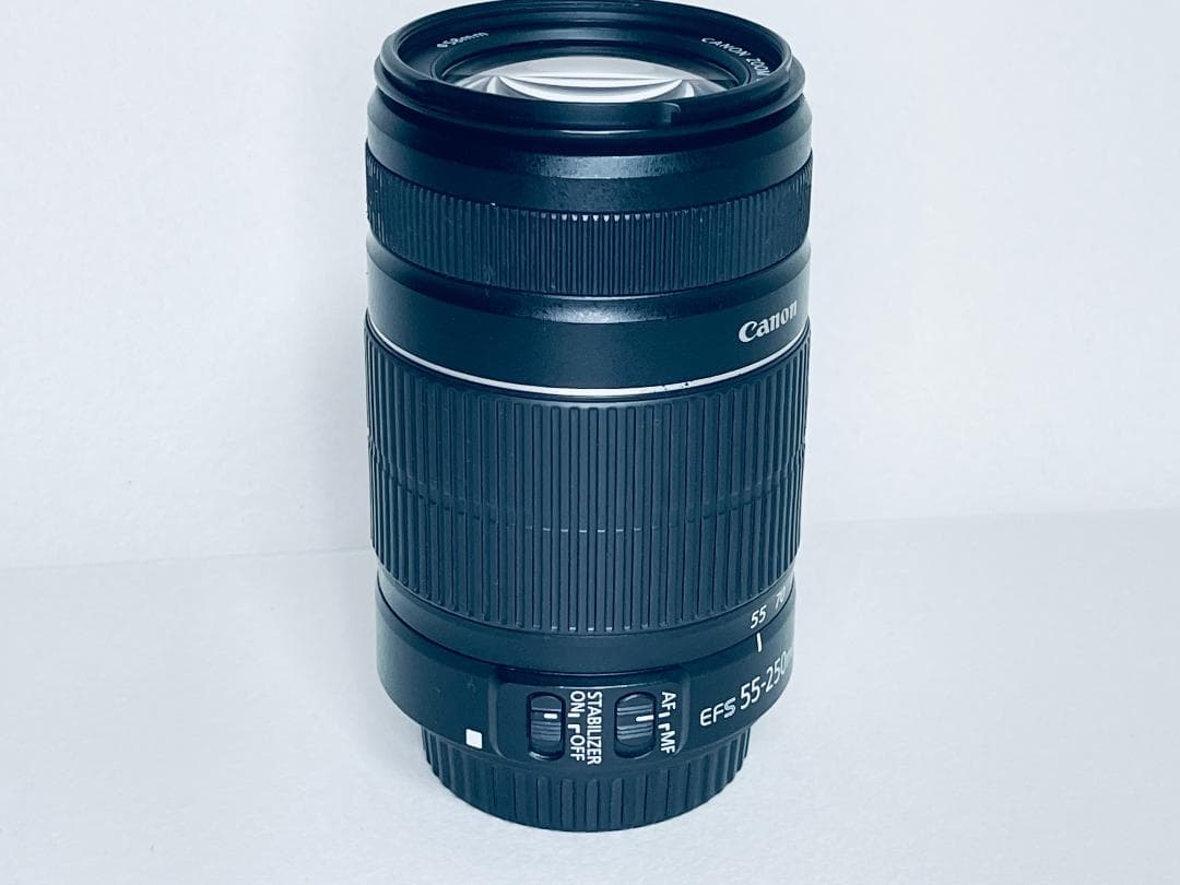 美品☆キャノン EF-S 55-250mm IS II☆手ブレ補正付望遠レンズ
