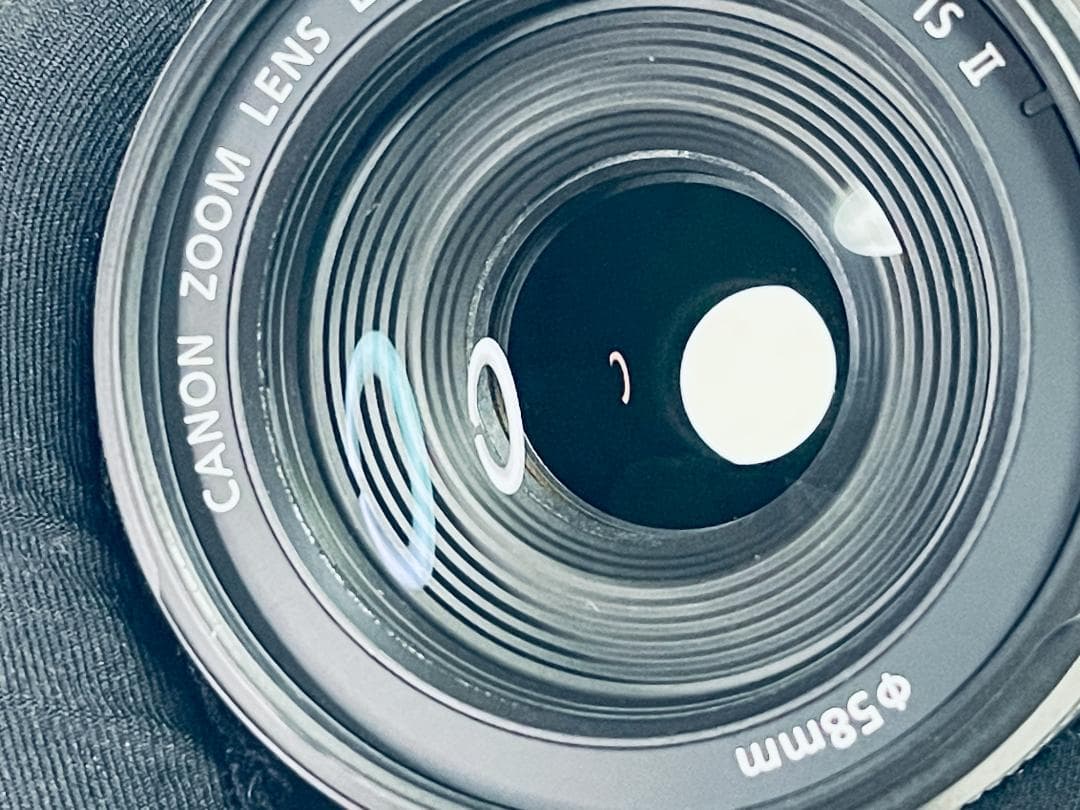 美品☆キャノン EF-S 55-250mm IS II☆手ブレ補正付望遠レンズ