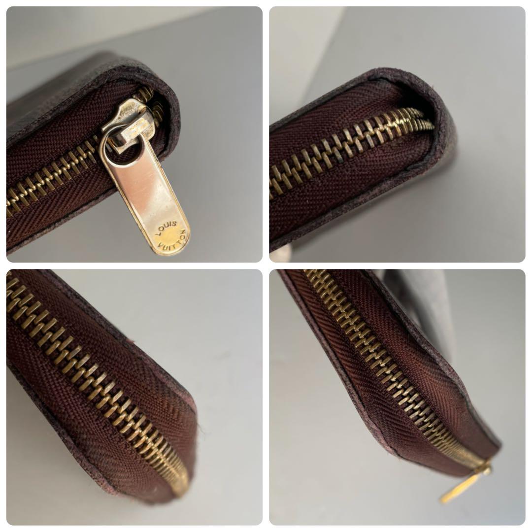美品✨ルイヴィトン ダミエ ジッピー オーガナイザー 長財布 ラウンドファスナー