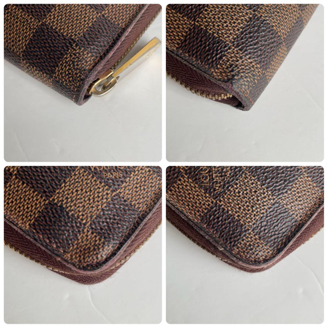 美品✨ルイヴィトン ダミエ ジッピー オーガナイザー 長財布 ラウンドファスナー