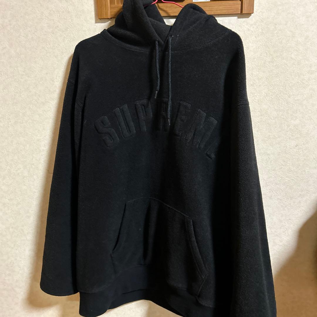 H*N様 Supreme ブラック フード付きパーカー