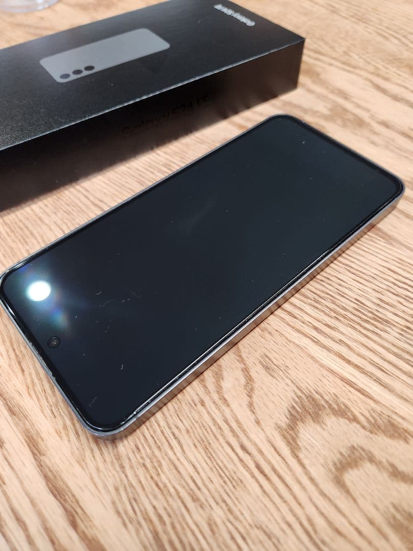 Galaxy S24FE 128GB グレー　本体　箱付き