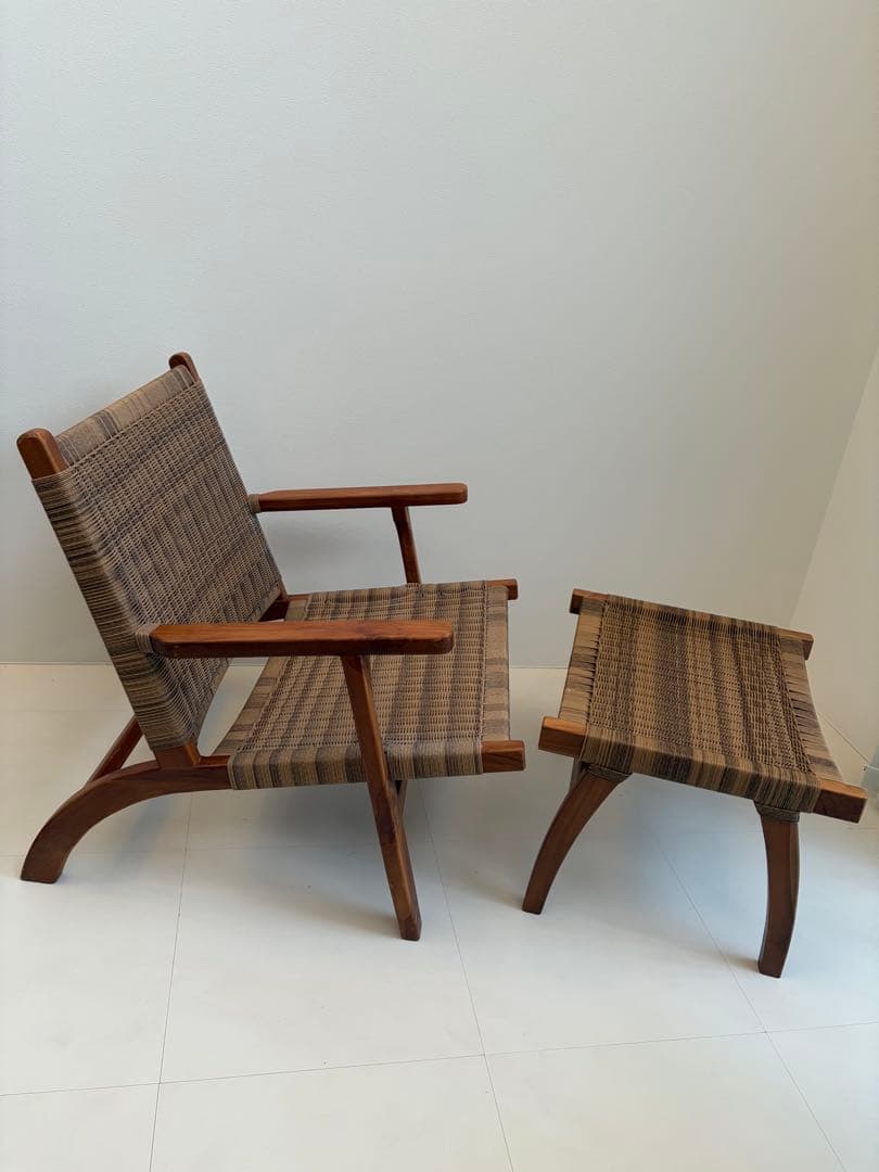 ハンスJウェグナー　CH25 キューバチェア　オットマン