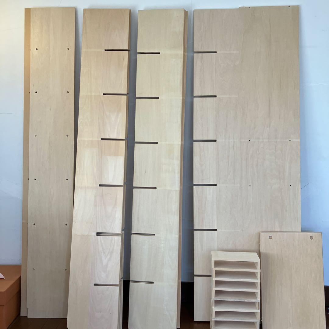 margherita マルゲリータ 7コマ×7コマ カウンター付き本棚