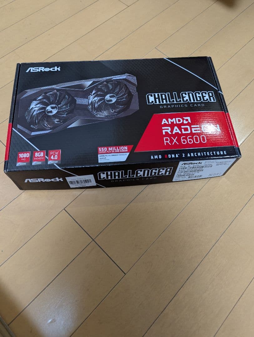 ASRock RX 6600 8GB グラフィックカード